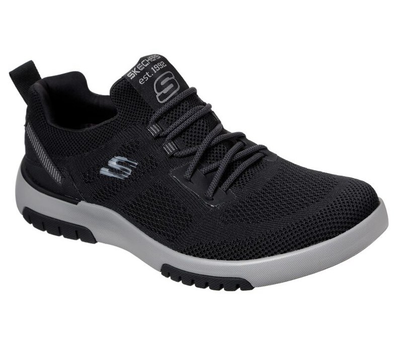 Skechers Bellinger 2.0 - Coren - Mens Slip On Shoes Black [AU-AW5750]